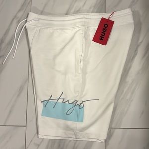 Men’s Hugo Boss Logo Fleece Shorts